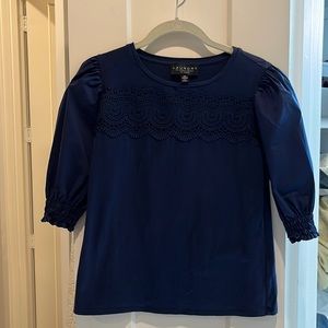Navy Laundry top